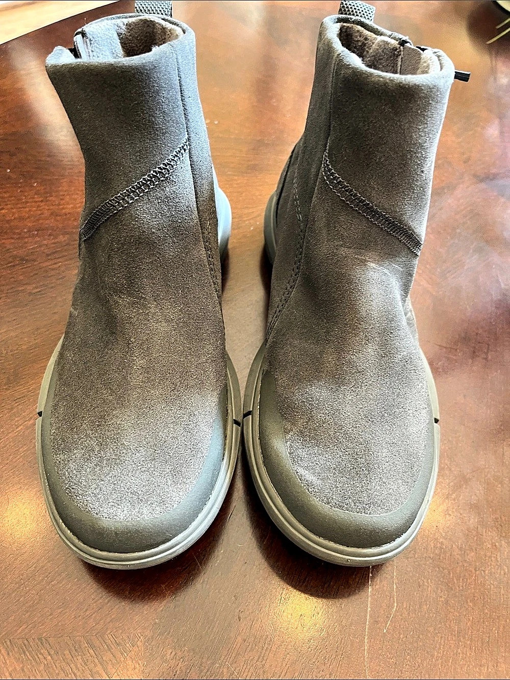 SOREL Kinetic Impact Short Waterproof Boot Gray Winter Boots